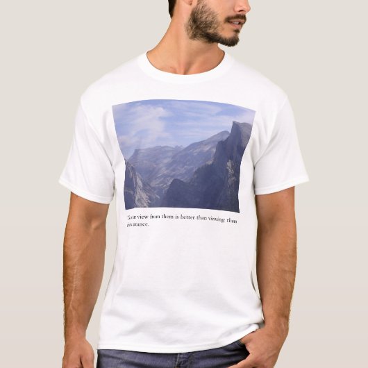 それらからの眺め Tシャツ (正面)