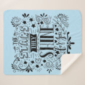 それらがあなたのために照らす星 シェルパブランケット (正面(横))