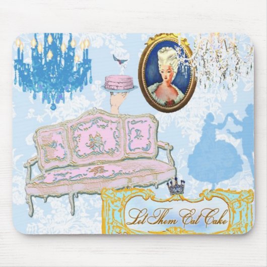 それらがカスタマイズケーキのマウスパッドを-食べるようにして下さい マウスパッド (正面)