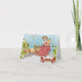 それらがクリスマスのためのカップケーキを食べるようにして下さい シーズンカード (正面)