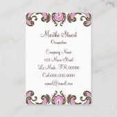 それらがケーキの紙、サイズ及び形の選択を食べるようにして下さい- 名刺 (裏面)