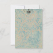 それらがケーキの~の招待状/RSVP #12を食べるようにして下さい 出欠カード (裏面)