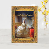 それらがケーキを食べるようにして下さい! ハッピーバースデーカード カード (黄色い花)