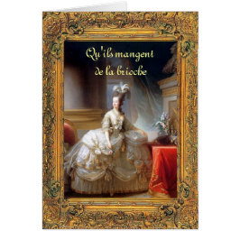 それらがケーキ(フランス語) Marieアントワネットを食べるようにして下さい