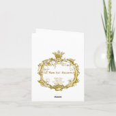 それらがマカロンのMarieアントワネットカードを食べるようにして下さい カード (裏面)