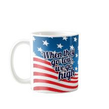 それらが低く行くとき私達は高く選挙行きます