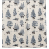 それらが冬| Florent Bodart属するところ シャワーカーテン (正面)