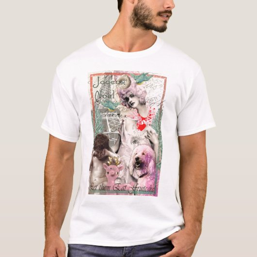 それらがFruitcakeを食べるようにして下さい Tシャツ (正面)