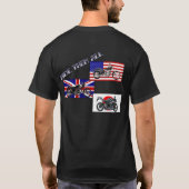 それらにすべて乗って下さい Tシャツ (裏面)