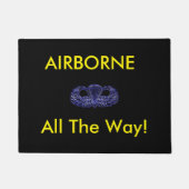 それらに入っている家はだれであるか知らせて下さい ドアマット (正面)