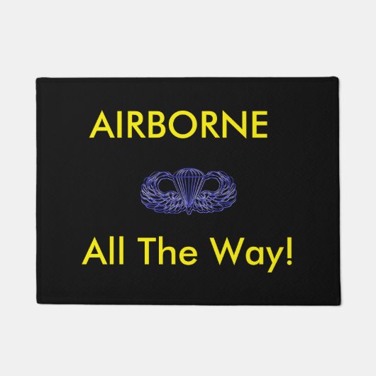 それらに入っている家はだれであるか知らせて下さい ドアマット (正面)