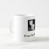 "それらのウンチ"洗面所のマグ コーヒーマグカップ (正面左)