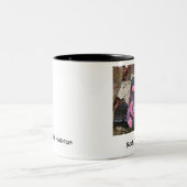 それらのフロップを揺すって下さい ツートーンマグカップ (中央)