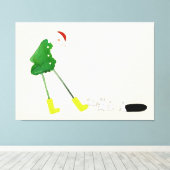 それらのブーツ2014 キャンバスプリント (インサイチュ (ウッドフロア))