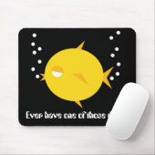 それらの日のBlowFish_Oneは泡立ちます マウスパッド (マウス)