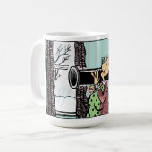 それらの繕いのリス!!! コーヒーマグカップ (正面左)