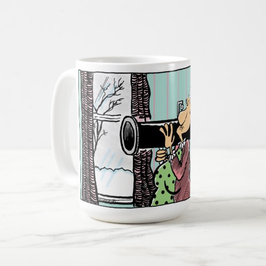 それらの繕いのリス!!! コーヒーマグカップ (正面左)