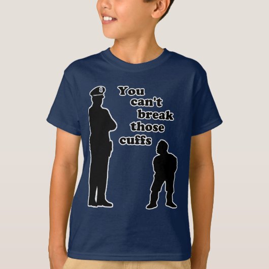 それらの袖口を壊すことができません Tシャツ (正面)