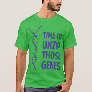 それらの遺伝子遺伝子を解凍する時間 Tシャツ