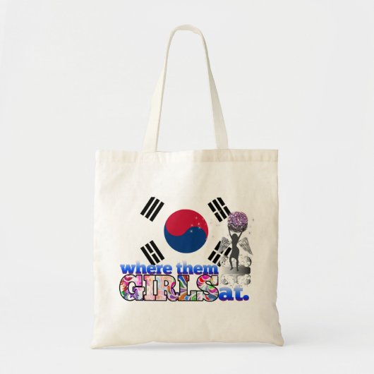 それらの韓国の女の子か。 トートバッグ (正面)