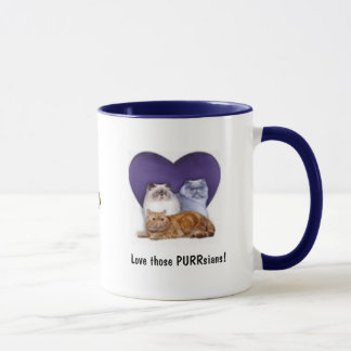 それらのPURRsiansを愛して下さい! マグカップ