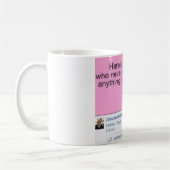 "それらはが付いているコーヒーカップ名前を挙げました私の兄弟デニス"を コーヒーマグカップ (左)