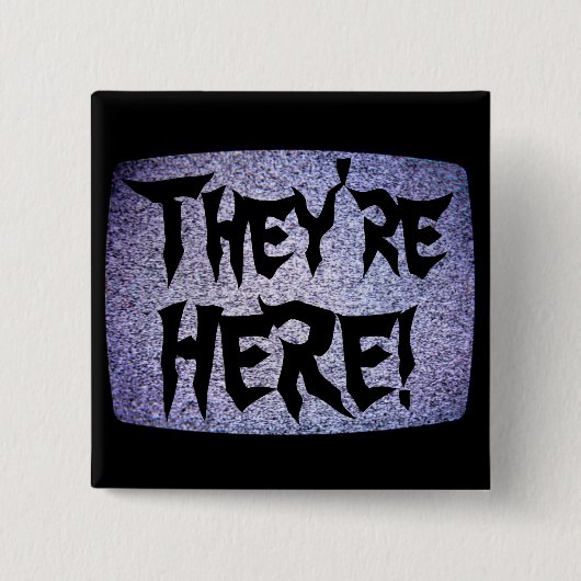 それらはここにあります! 缶バッジ (正面)