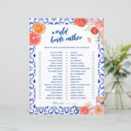 それらはむしろ花嫁のゲームカードをシャワー (スタンド正面)