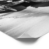 "それらは日だった"ヴィンテージクラシック車のポスター ポスター (角)