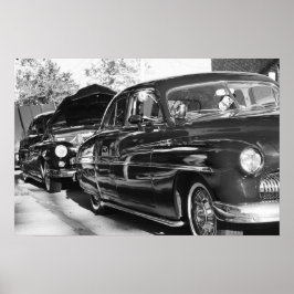 "それらは日だった"ヴィンテージクラシック車のポスター ポスター