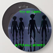 それらは来ています -- ボタン 缶バッジ (正面&裏面)