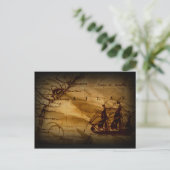 それらは海によって来ました ポストカード (スタンド正面)