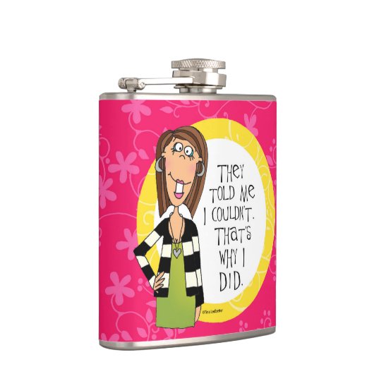 それらは私がフラスコできなかったことを私に告げました フラスク (右)