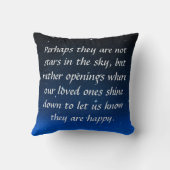 それらは空しかし開始の星ではないです クッション (裏面)