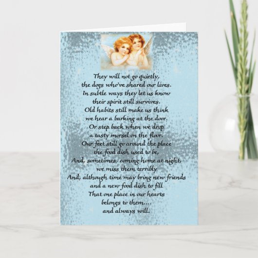 それらは静かに行きません カード (正面)