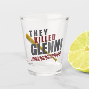 "それらはGlenn"の歩く死んだファン殺しました ショットグラス