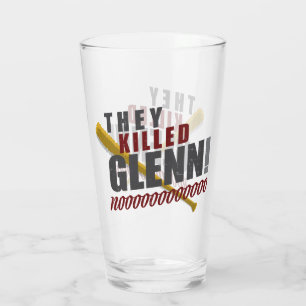"それらはGlenn"歩く死んだファンビール殺しました タンブラーグラス