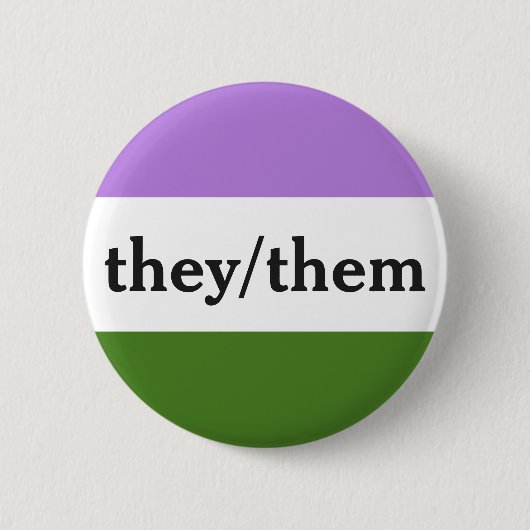 それらまたはそれらボタン 缶バッジ (正面)