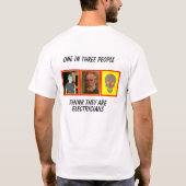それらをあります電気技師が考えて下さい Tシャツ (裏面)
