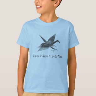 それらをいつ折るか知って下さい Tシャツ