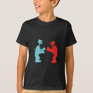 それらを強打しますそれらをロボット揺すって下さい Tシャツ