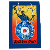 それらを王室のなカナダ空軍出して下さい ミディアムペーパーバッグ (正面)