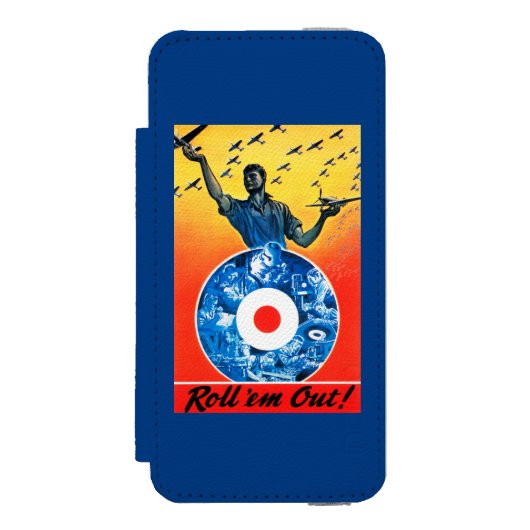 それらを王室のなカナダ空軍出して下さい INCIPIO iPhoneウォレットケース (フォリオ 正面)