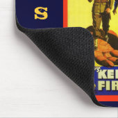 それらを発砲保って下さい マウスパッド (コーナー)