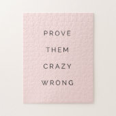 それらを間違ったやる気を起こさせるな引用文の赤面のピンク証明して下さい ジグソーパズル (縦)