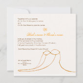 それらを…戴冠させて下さい 招待状 (正面)