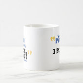 それらを、私打ちます打ちます! コーヒーマグカップ (中央)
