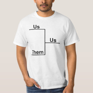 それら対私達ブラケットのTシャツ Tシャツ