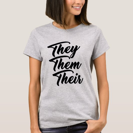 それら彼等のそれら Tシャツ (正面)
