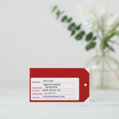 それをあなた自身助けして下さい 名刺 (スタンド正面)